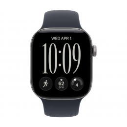 Apple Watch Series 12 42 mm Space Gray Aluminum, Sport Band (Navy Blue)